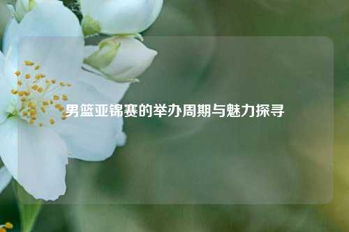男篮亚锦赛的举办周期与魅力探寻