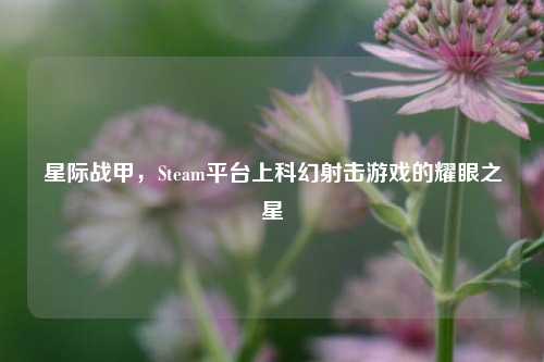 星际战甲，Steam平台上科幻射击游戏的耀眼之星