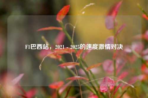 F1巴西站，2021 - 2025的速度激情对决
