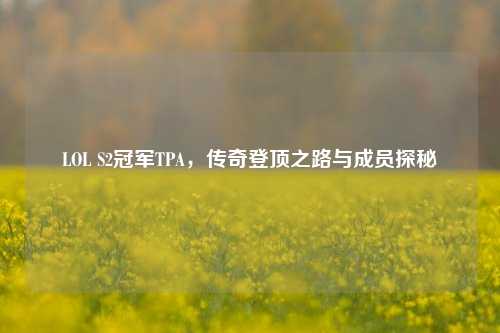 LOL S2冠军TPA，传奇登顶之路与成员探秘