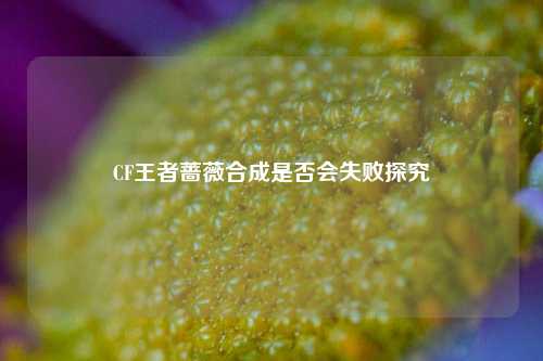 CF王者蔷薇合成是否会失败探究