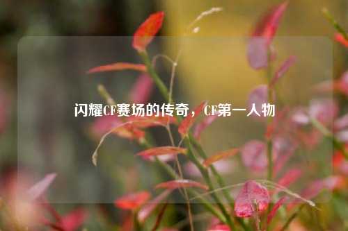 闪耀CF赛场的传奇，CF第一人物