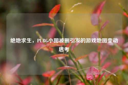 绝地求生，PUBG小图被删引发的游戏地图变动思考