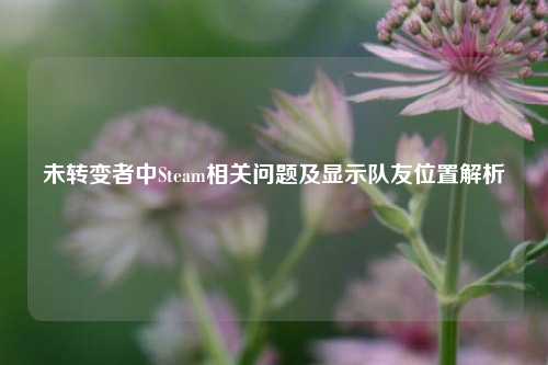 未转变者中Steam相关问题及显示队友位置解析