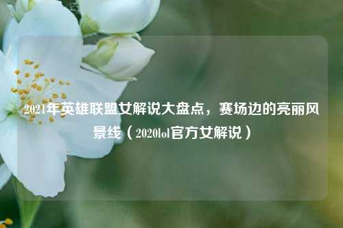 2021年英雄联盟女解说大盘点，赛场边的亮丽风景线（2020lol官方女解说）