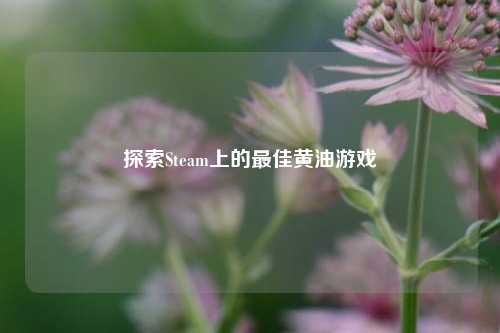 探索Steam上的最佳黄油游戏