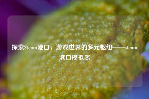 探索Steam港口，游戏世界的多元枢纽——steam港口模拟器