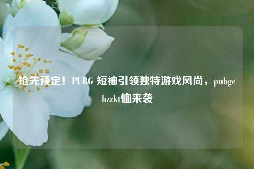 抢先预定！PUBG 短袖引领独特游戏风尚，pubgchzzkt恤来袭