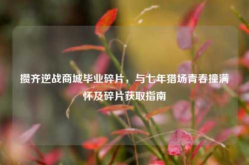 攒齐逆战商城毕业碎片,与七年猎场青春撞满怀及碎片获取指南
