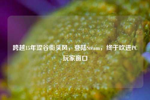 跨越15年涩谷街头风，登陆Steam，终于吹进PC玩家窗口