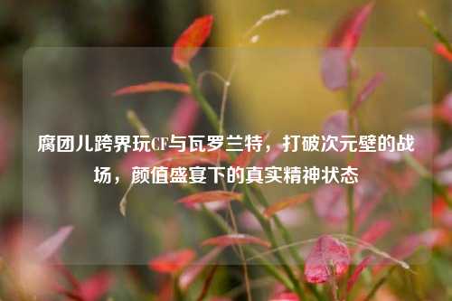 腐团儿跨界玩CF与瓦罗兰特,打破次元壁的战场,颜值盛宴下的真实精神状态