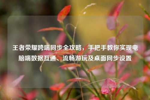 王者荣耀跨端同步全攻略，手把手教你实现电脑端数据互通、流畅游玩及桌面同步设置