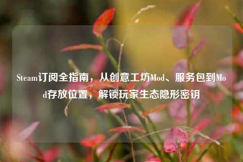 Steam订阅全指南，从创意工坊Mod、服务包到Mod存放位置，解锁玩家生态隐形密钥
