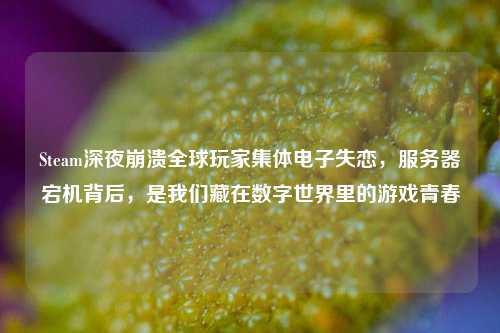 Steam深夜崩溃全球玩家集体电子失恋，服务器宕机背后，是我们藏在数字世界里的游戏青春
