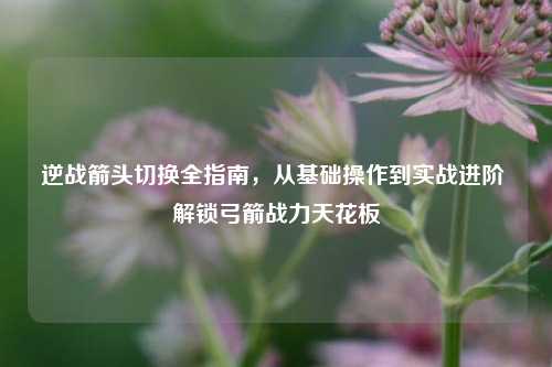 逆战箭头切换全指南，从基础操作到实战进阶 解锁弓箭战力天花板
